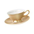 thumbnail image 5 of yotijay Ceramic Coffee Cup and Saucer Mug Delicate Espresso Cup Cappuccino Mug for Party gold, 5 of 9