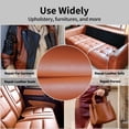 thumbnail image 6 of Leather Repair Patch, 16X119 inch Self Adhesive Leather Repair Waterproof,DIY Large Leather Repair Tape for Couches, Furniture, Car Seats, Cabinets, Wall, Handbags (16X98 inch, Dark Brown), 6 of 8