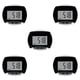 thumbnail image 1 of Greeniant LCD podómetro contador de pasos con clip para cinturón accesorio de ejercicio multifuncional fitness caminar para anciano regalo Type2 NO2, 1 of 6