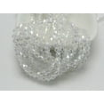 thumbnail image 6 of EOEMY 120Pcs 4mm Bicone Bead Faceted Crystal Glass Beads~Clear Luster Ab, 6 of 7