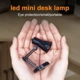 thumbnail image 2 of LED Mini Desk Lamp Student Dormitory Quilt Reading Lamp Dorm Room Eye Protection Folding Reading Lamp Creative Clip Book Lamp, 2 of 7