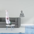 thumbnail image 2 of Figura de Buda de con dama y mono, estatua moderna de niña nórdica con escultura para estante, escritorio, hotel, patio, decoración de armar, 2 of 8