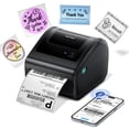 thumbnail image 1 of Bluetooth Shipping Label Printer, 4x6 Thermal Label Printer for Small Business - Compatible with Android, iOS, Windows and Mac, Widely Used for Amazo, 1 of 9