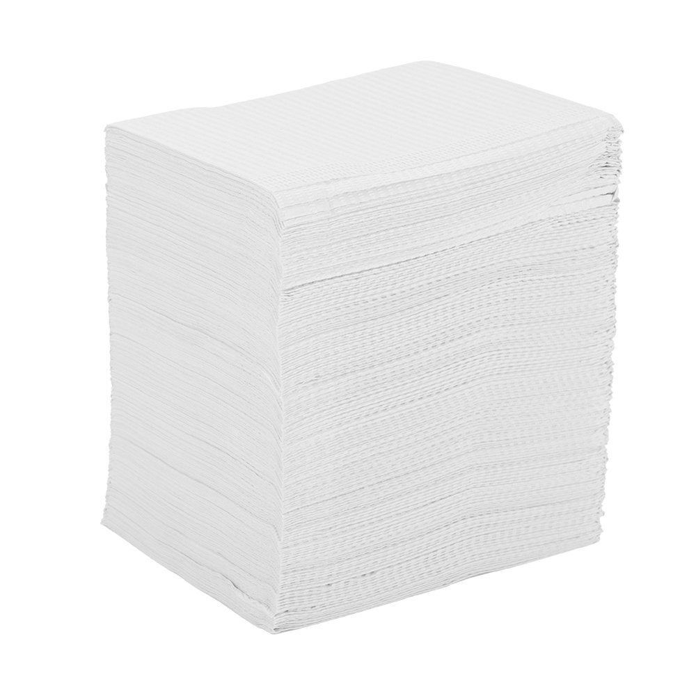 Tebru Dental Towel, 500pcs Disposable Dental Patient Towel Bibs Tissue