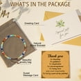 thumbnail image 2 of KLL Thank You Gifts for Women, Natural Rainbow Stone Bracelet Appreciation Gifts for Teacher Mentor Mom Aunt Principal Secretary Boss Colleague Friends - Leaving Gifts Retirement Gifts, 2 of 7