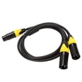 thumbnail image 3 of Cable XLR hembra a macho, cable divisor XLR, cable XLR hembra a XLR macho, cable divisor XLRY, características mejoradas, 3 of 12