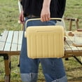 thumbnail image 5 of HUISZJ 6L Camping Cooler Box, Multipurpose Insulated Ice Chest, Portable Ice Bucket Outdoor Hard Cooler for Camping Picnic (Sunshine Yellow), 5 of 6