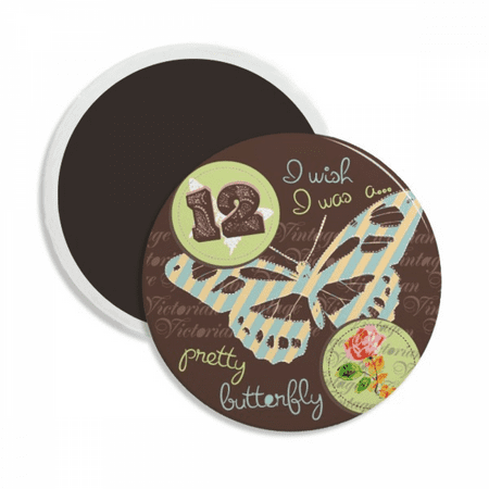 

Stamps and Round Ceracs Fridge Magnet Keepsake Decoration