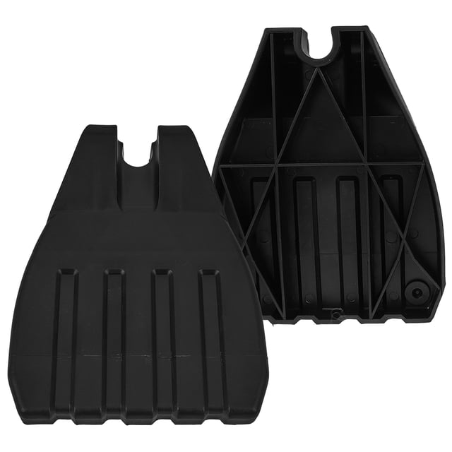 MOVTOTOP 2 Pcs Repose-Jambes de Fauteuil Roulant Repose-Pieds de Fauteuil Roulant Plaque de Pied de Fauteuil Roulant Surélevée Pièce de Fauteuil Roulant