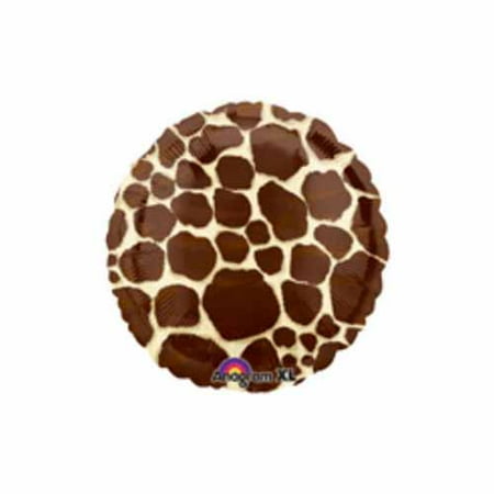Giraffe Print 18" Foil Balloon