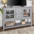 thumbnail image 4 of Manor Park Rustic Farmhouse Buffet and Storage Cabinet - Multiple Finishes, 4 of 6