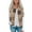 Khaki, variant on YUGYXL Women's Plaid Outerwear Vests Tops Zip Up Collared Sleeveless Jacket with Pockects A Black XXL