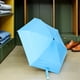 thumbnail image 5 of Paraguas para la lluvia: Mini paraguas plegable universal - Compacto de 6 varillas, resistente al viento, con protección UV, accesorio de viaje para el sol y la lluvia., 5 of 6