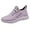 Purple, variant on Women's Lightweight Sneakers - Breathable Casual Walking Shoes with foot arch pad & Anti-Slip Sole