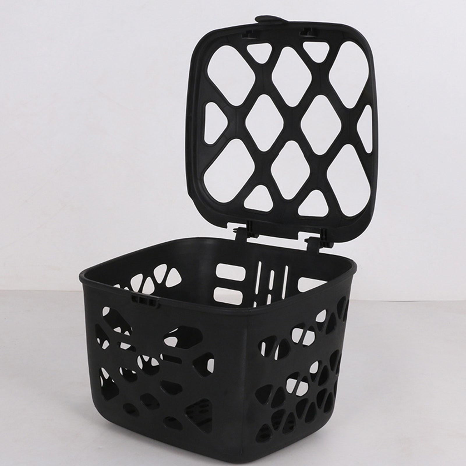 harayaa Bikes Basket Front Bicycle Cargo Rack Carrier Lightweight Bike Frame Basket for