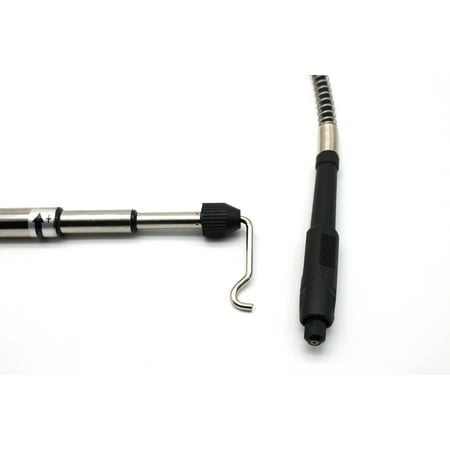 

TEMO Rotary Tool Flex Shaft and Tool Hanger Work Set Compatible with Dremel Foreman and Other Rotary Tools