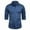 Mens Shirts Blue, variant on M-4X Plus Size Dress Shirts for Men Long Sleeve Big & Tall Slim-Fit T-Shirts Mens Formal Solid Color Button-Down Collared Business Work Tops