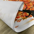 thumbnail image 5 of Ambesonne Fall Place Mats Set of 4, Cartoon Tree Leaves, Standard Size, Yellow Orange Black, 5 of 6