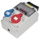 thumbnail image 4 of Construction Power Distributor 5 Pin Handheld Wall Power Distributor with 1pc for Schuko Socket 230V Or 400VAC, 4 of 5