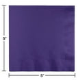 thumbnail image 2 of Party Creations Beverage Napkins, Purple, 20 Ct, 2 of 2