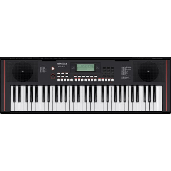 Teclado Arranger Portatil ROLAND E-X10 61 Teclas Color Negro