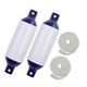 thumbnail image 1 of Protector de Guardabarros para Barcos, Fácil de Usar, Portátil, Fácil Instalación para Atracar, Accesorio de Parachoques para Barcos de Pesca, 2 Uds. Cuerda G1 Blanca, 1 of 8