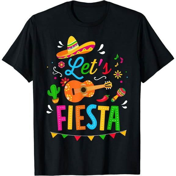 Let's fiesta for funny Cinco de Mayo costume party T-Shirt