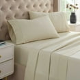 thumbnail image 2 of Martex Arcadia Heather Herringbone Sheet Set, Full, Linen, 2 of 4