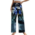 thumbnail image 2 of Umbreon Midnight Women's Pajama Sleep Pants Home Sleeping Pants, 2 of 7