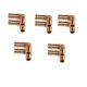 thumbnail image 1 of Conector de Piezas de Gas de Lengüeta Recta shamjiam Manguera de conexión de codo macho, 1 of 4