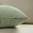 thumbnail image 2 of 2 Packs Decorative Throw Pillow Covers for Living Room Couch Bed, Farmhouse Boho Home Decor, Soft Corss Corduroy Patchwork Textured Square Cushion Case, 2 of 12