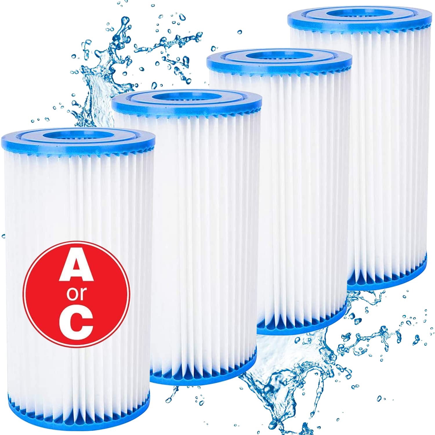 Pool Filters Type A or C, Summer Pool Waves Type A Pool Filter