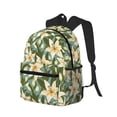 thumbnail image 2 of Lsque Lilies Flowers Classic Casual Backpack - Large Capacity Water-Resistant Backpack for School, Work, Travel, and Outdoor Activities, 2 of 8