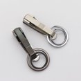 thumbnail image 3 of Inteprter Clip de bolsillo llavero de metal portátil al aire libre traje de viaje llavero hombres llavero bolsa organizador reutilizable Artesanía Gris oscuro Inteprter HA073992-01, 3 of 6