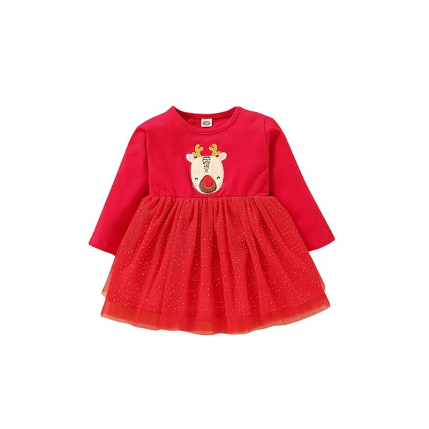 Girls christmas cheap dress uk