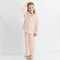 thumbnail image 2 of TAIAOJING Boys Girls 2 Piece Outfits Toddler Winter Long Sleeve Pocket Tops Coat Pants 2Pcs Clothes Set For Children Clothes Comfort Outfit 6-7 Years, 2 of 5