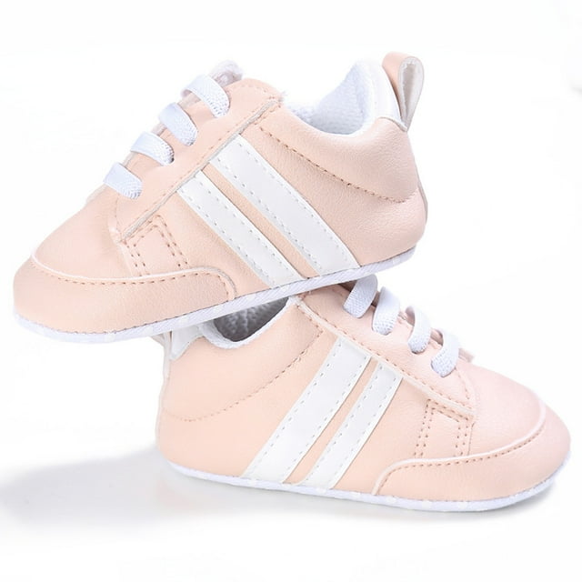 ITFABS Espadrilles Bébé Mode à Rayures Antidérapantes Semelle Souple Chaussures de Berceau