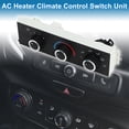 thumbnail image 3 of Panel de control climático de calefacción y aire acondicionado Unique Bargains para Chevrolet Express 1500 2500 3500, 3 of 6