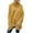 Yellow, variant on Lovskoo Sweaters for Women Winter Casual Solid Color Turtleneck Long Sleeve Knitting Loose Sweater Top Black