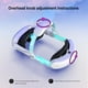 thumbnail image 3 of Compatible con la correa para cabeza Meta Quest 3S VR: batería de 8000 mAh con mayor autonomía, diadema ajustable y cómoda de repuesto para accesorios de juegos de realidad virtual, 3 of 6