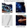 thumbnail image 4 of luoweisi Men's Beach Shorts Quick Dry Swim Trunks with Mesh Lining Cartoon Dinosaur M, 4 of 5