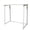 White, variant on Hassch Folding Desk, Collapsible Computer Desk for Small Spaces, 31.5-Inch Compact Writing Desk for Home Office, Bedroom and Dorm, Black