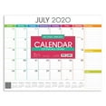 thumbnail image 1 of Rainbow Blocks Large Monthly Blotter July 2020 - June 2021 Calendar, 1 of 7