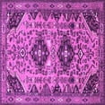 thumbnail image 1 of Ahgly Company Indoor Square Persian Purple Traditional Area Rugs, 3' Square, 1 of 4