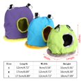 thumbnail image 4 of WINDLAND Bird Warm Nest Parrot Snuggle Hut Hammock Tent Winter Hanging House for Lovebird, 4 of 13