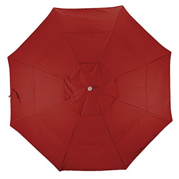 california umbrella replacement canopy cover in red olefin umbrella, 11