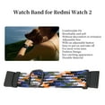 thumbnail image 3 of Elastic Watch  Band For Redmi Watch 2, Comfortable Adjustable Smart Watch Band Men Woven Nylon Sports Band, 3 of 8