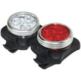 thumbnail image 1 of LED Bike Light USB Rechargeable Bike Light Set Front Headlight and Rear Bicycle Light, 4 Light Mode LED Bicycle Light Fits All Mountain & Road Bike, 1 of 7