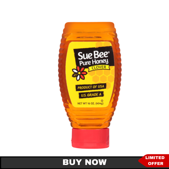 Sue Bee Clover Honey Bears, 12-Ounce Units (Pack of 12) - Walmart.com