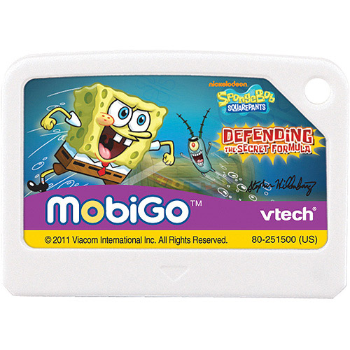 Vtech MobiGo Touch Learning System Game - SpongeBob SquarePants - image 2 of 2